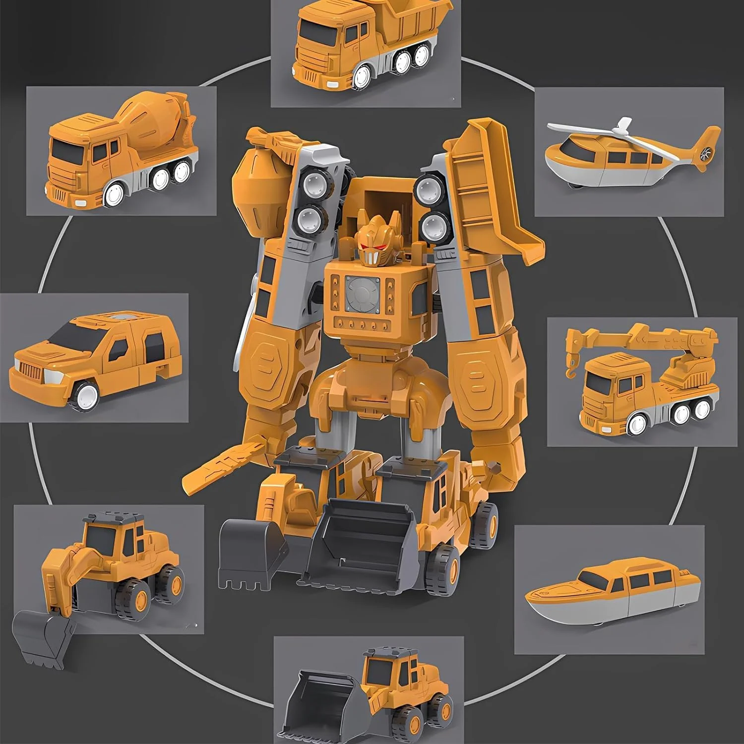 RoboCraft™ – Magnetic Robo Car Set - Image 5