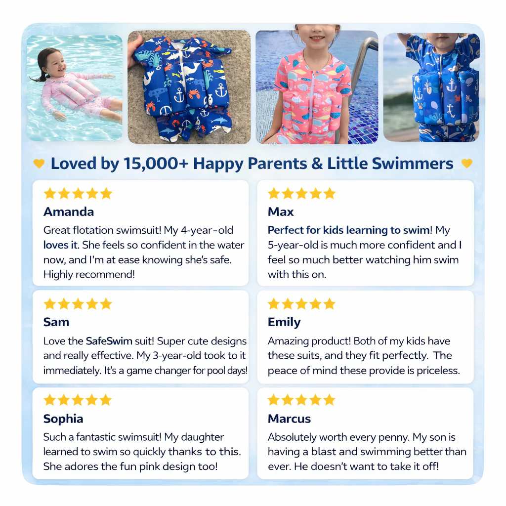 SafeSwim™️ - Kids Swimsuit - Image 5