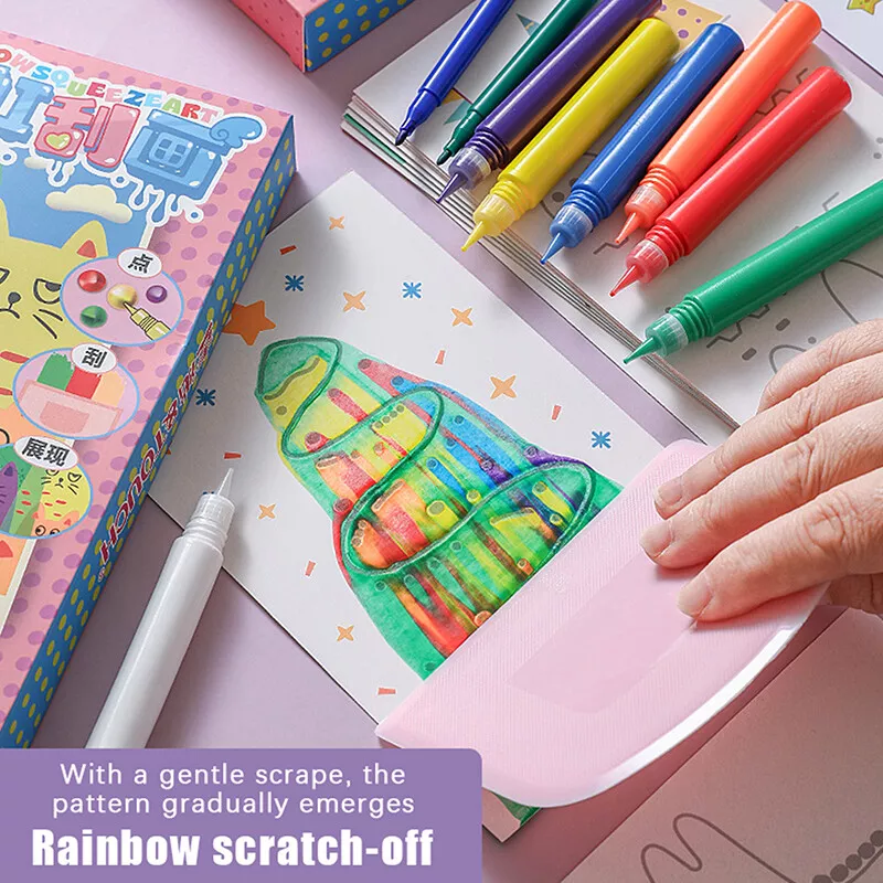 ScratchCraft™️ - Rainbow Painting Kit - Image 2