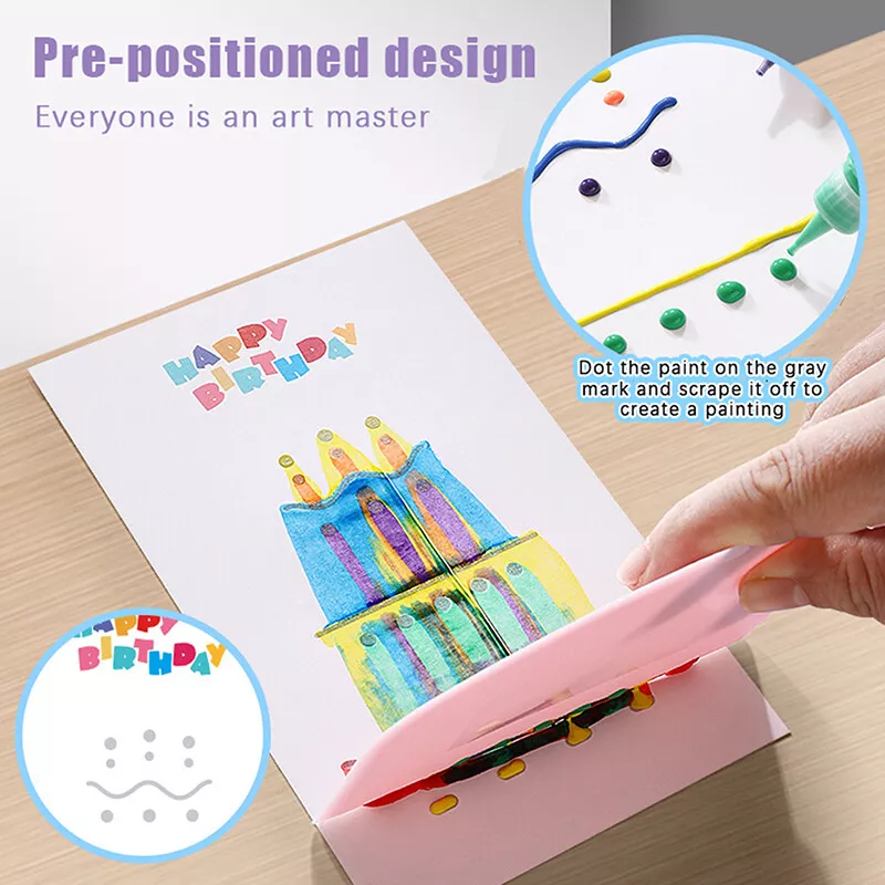 ScratchCraft™️ - Rainbow Painting Kit - Image 3