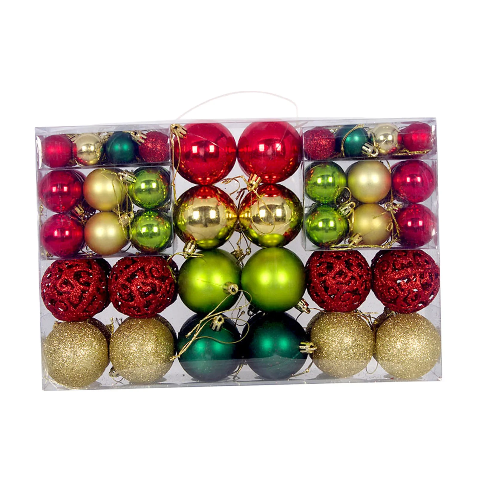 Shatterproof Christmas Ball Set (100 pcs) - Image 10