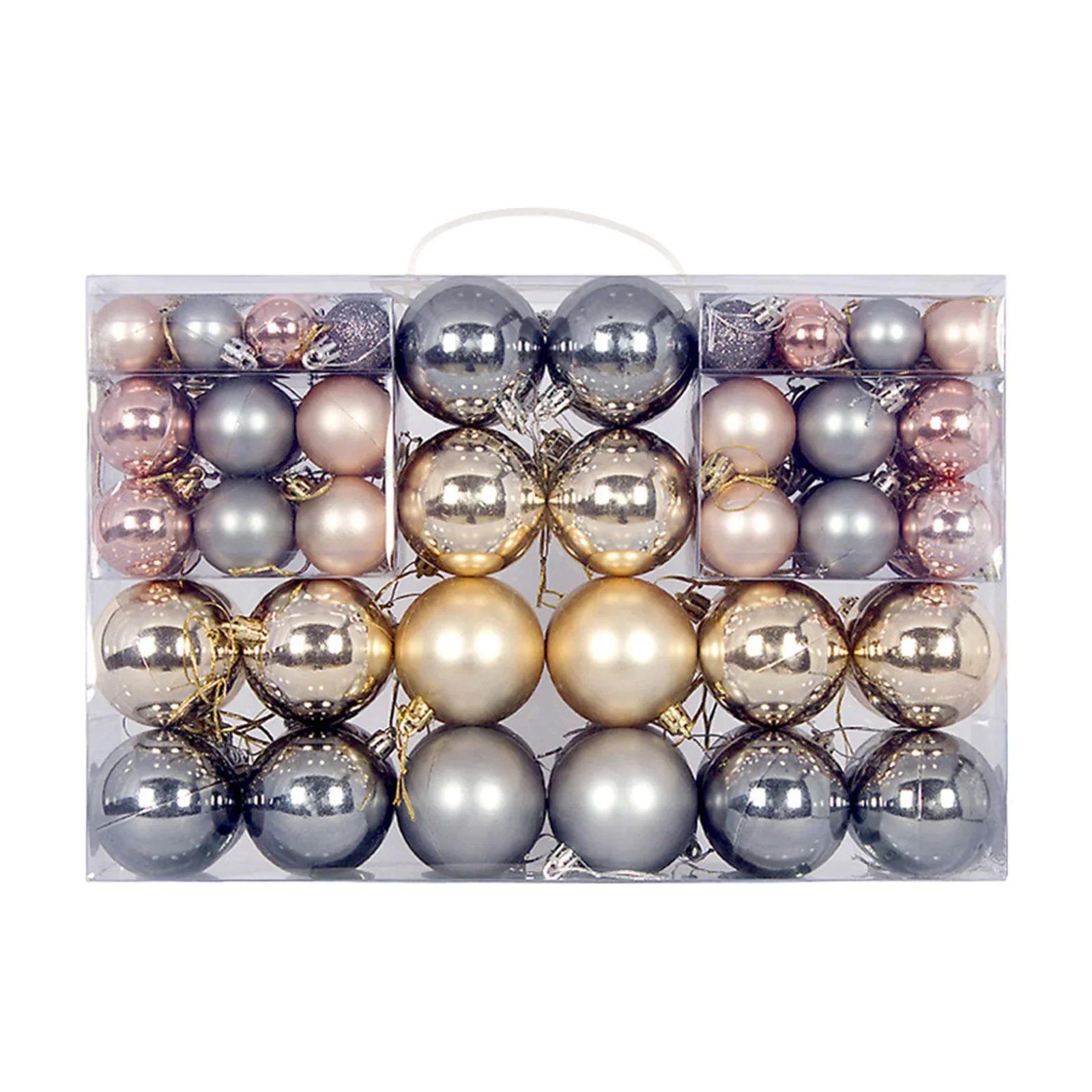 Shatterproof Christmas Ball Set (100 pcs) - Image 11
