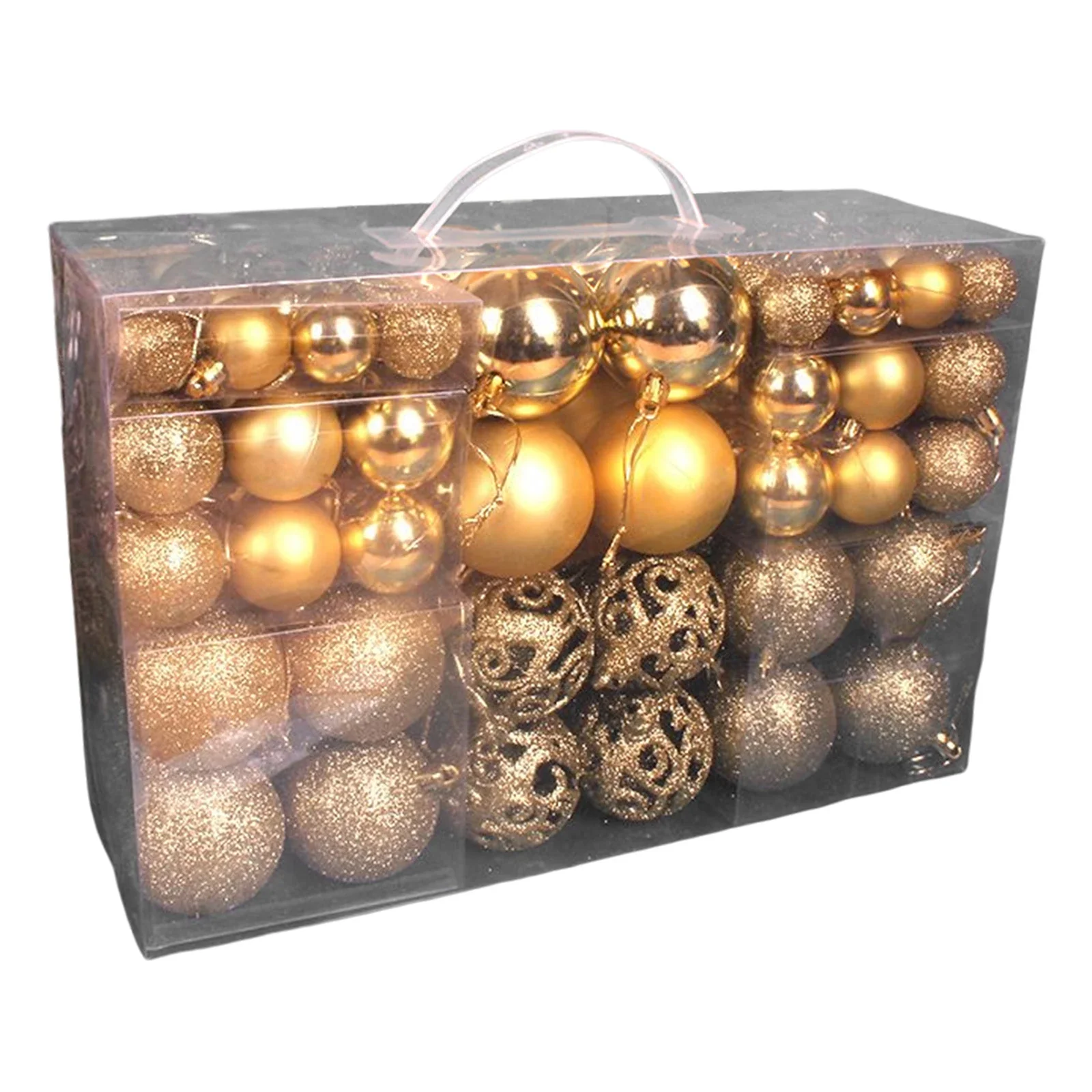 Shatterproof Christmas Ball Set (100 pcs) - Image 5
