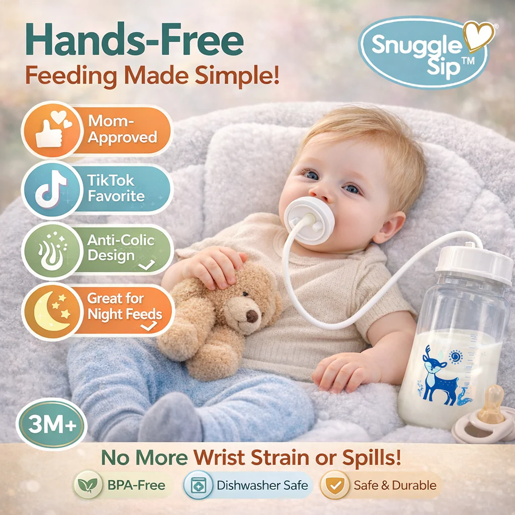 SnuggleSip™ - Hands-free baby bottle - Image 8