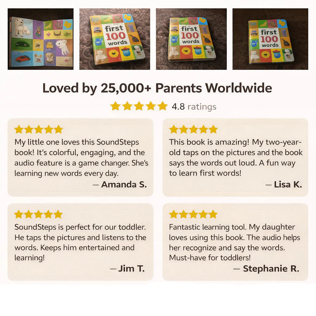 SoundSteps™ - Kids first word audio book - Image 8