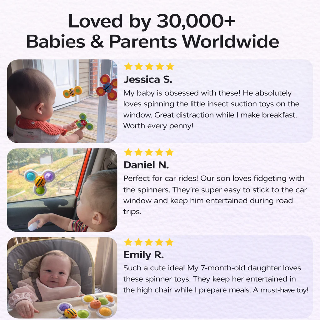 Spinneys™️ - Baby Suction Spinner Set - Image 3