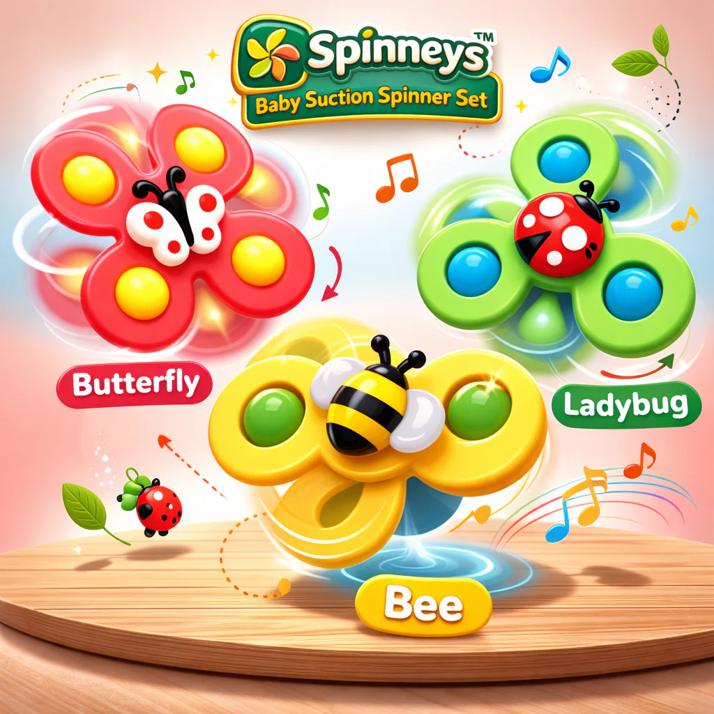 Spinneys™️ - Baby Suction Spinner Set - Image 5