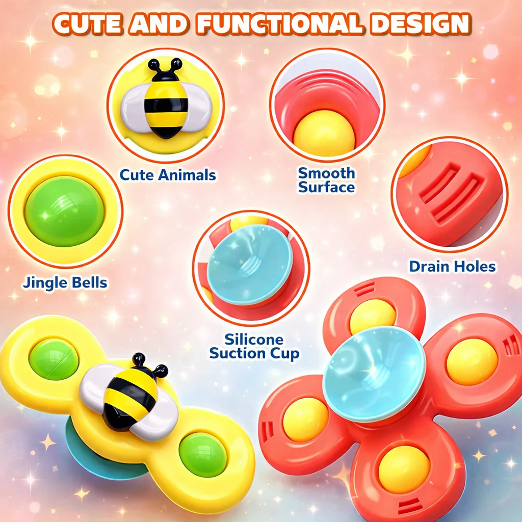 Spinneys™️ - Baby Suction Spinner Set - Image 6