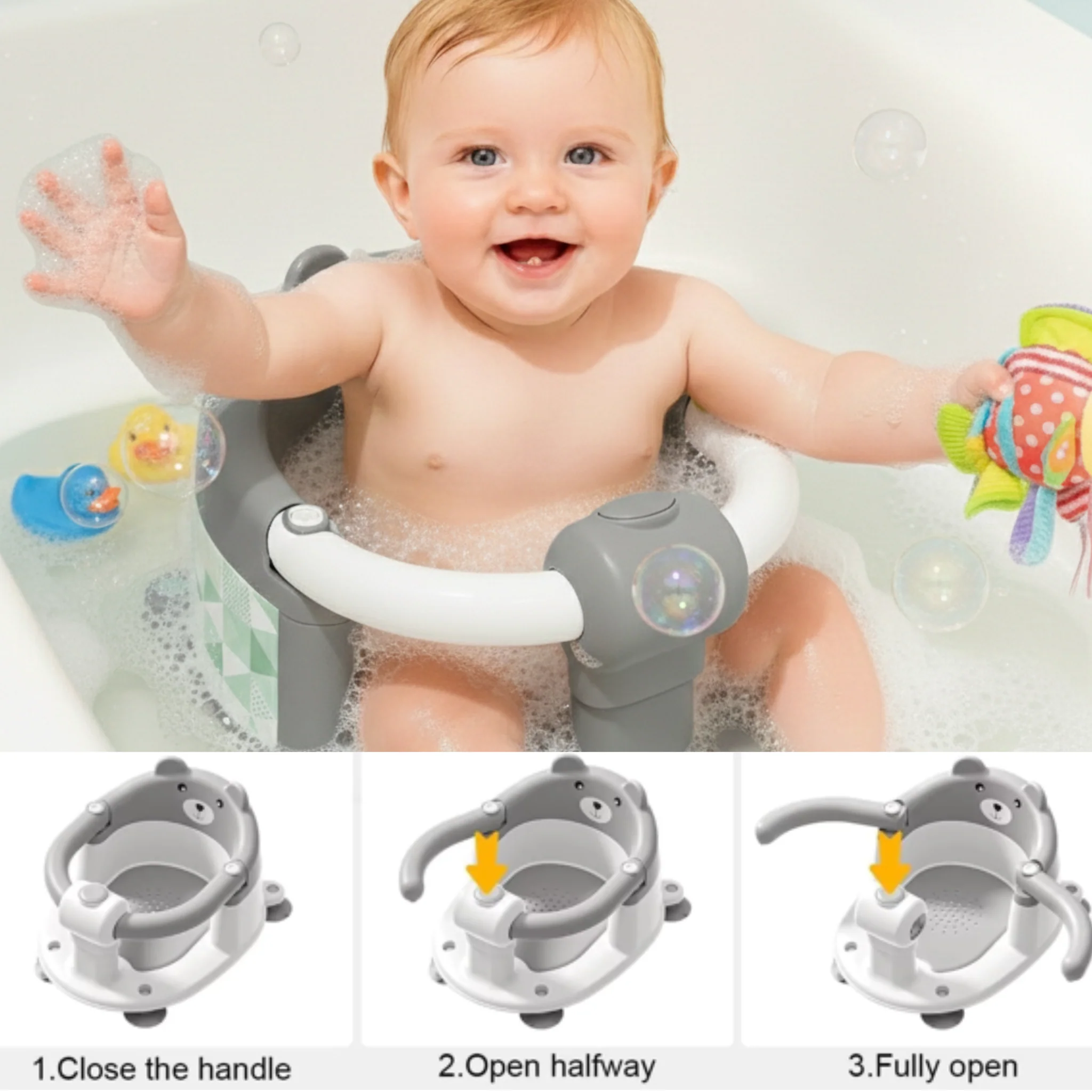 SteadySplash™ - Baby Bath Seat - Image 2