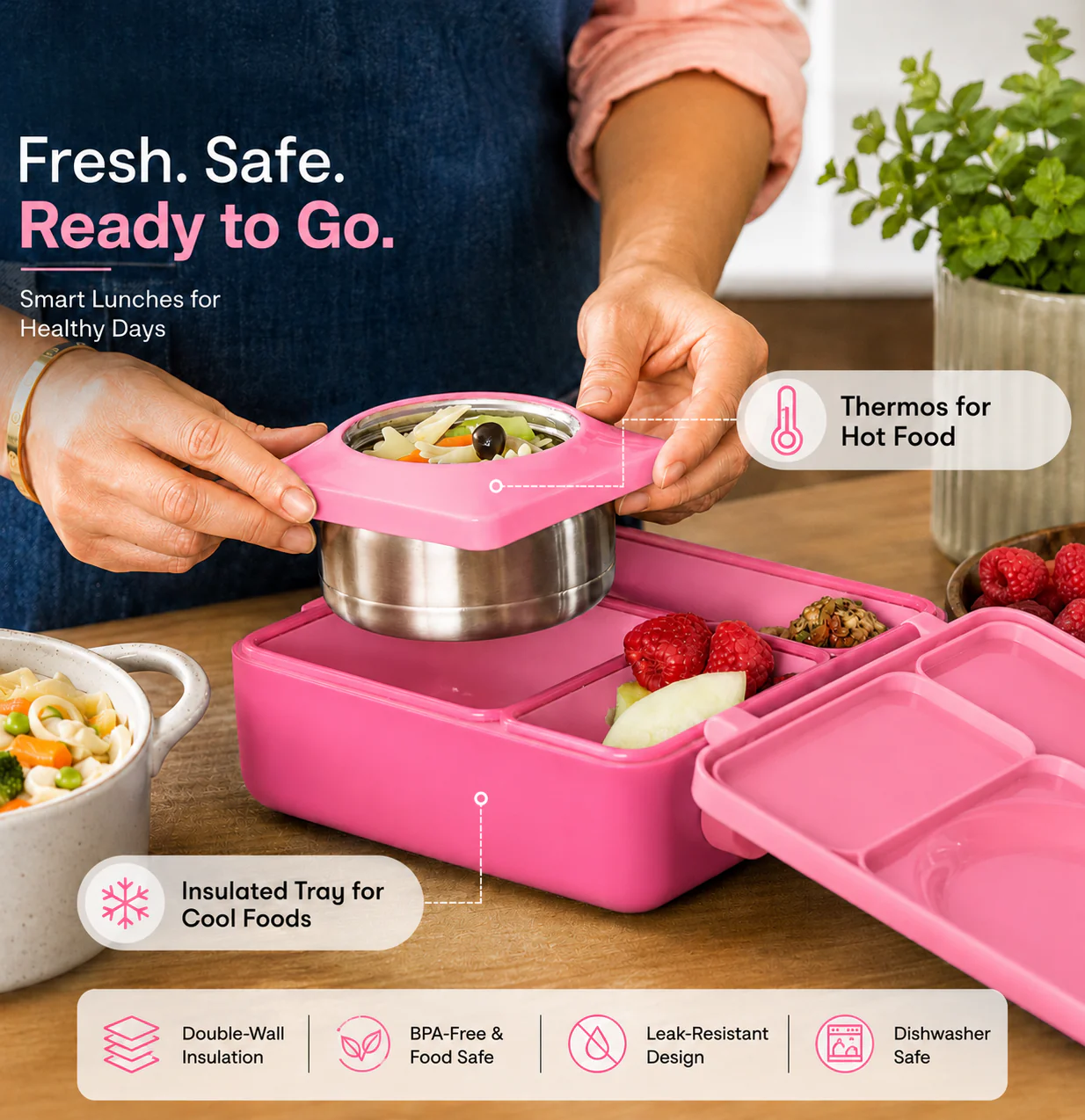 TempPack Kids™ - Insulated Bento Lunch Box - Image 5