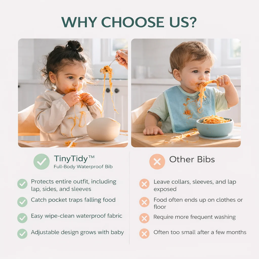 TinyTidy™ - Full body waterproof bib - Image 3