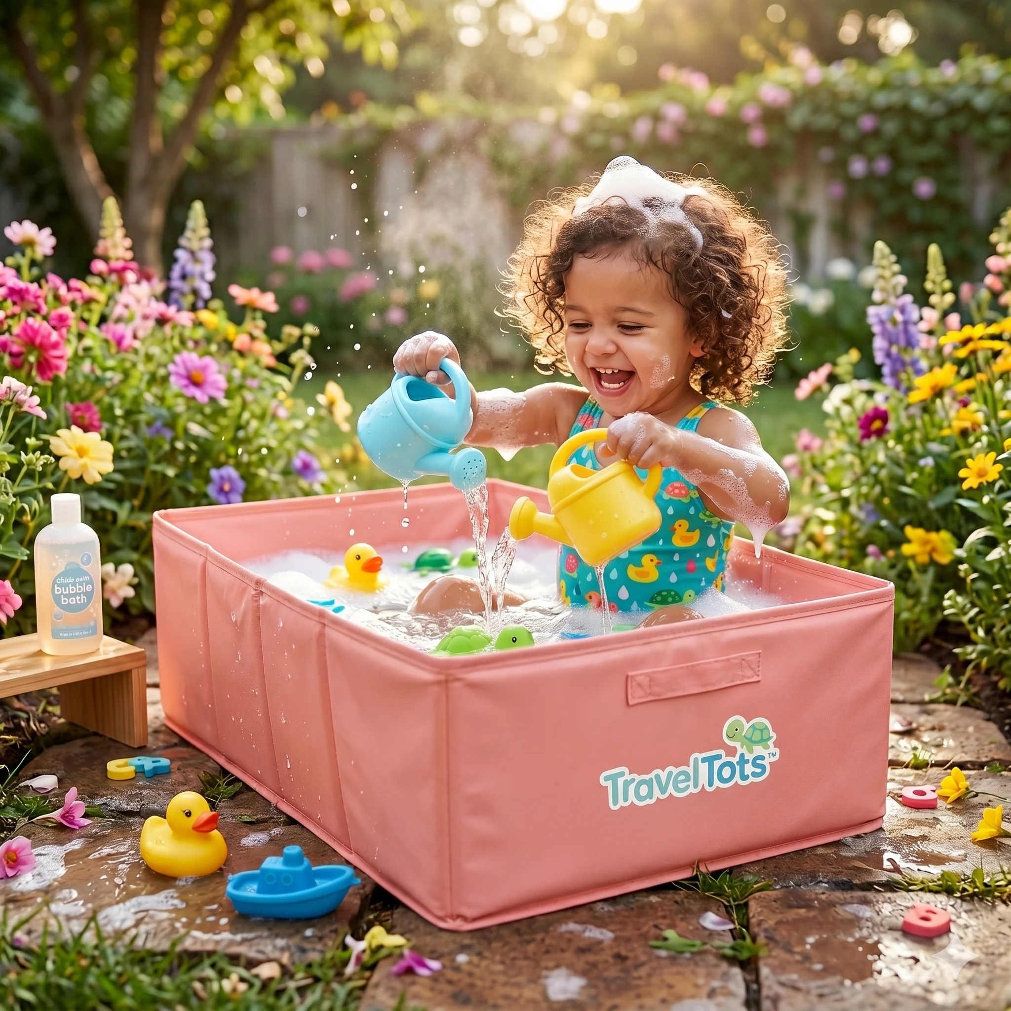TravelTots™️ - Foldable Portable Baby Bath Tub - Image 3