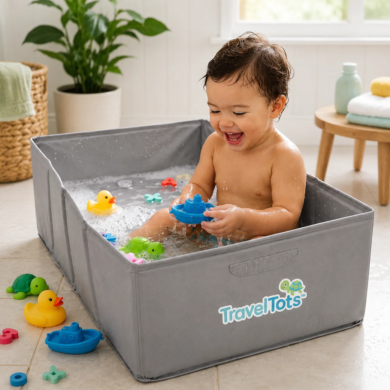 TravelTots™️ - Foldable Portable Baby Bath Tub - Image 6
