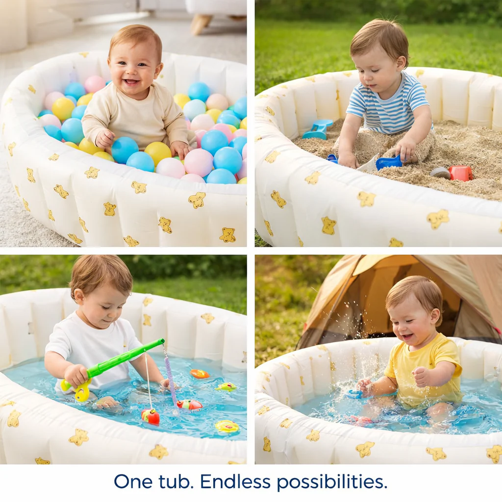 TravelTots Tub™ - Self inflating baby bath - Image 2