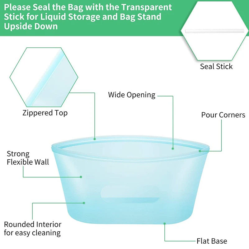 ZipUp™ Silicone Containers - Image 5