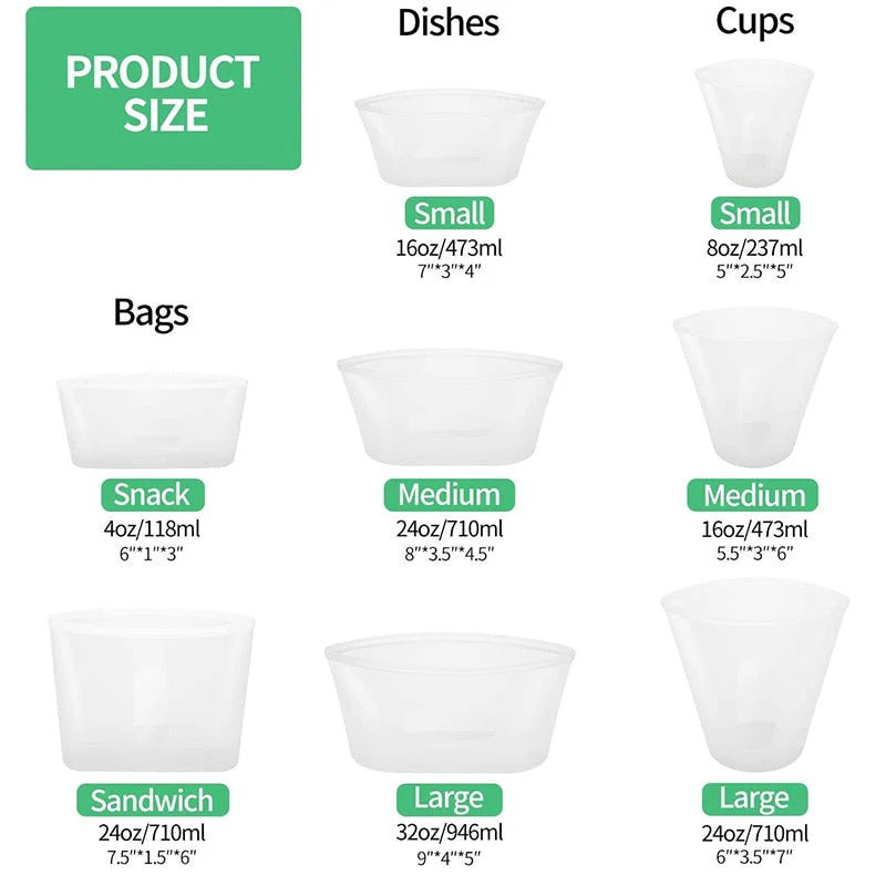 ZipUp™ Silicone Containers - Image 8